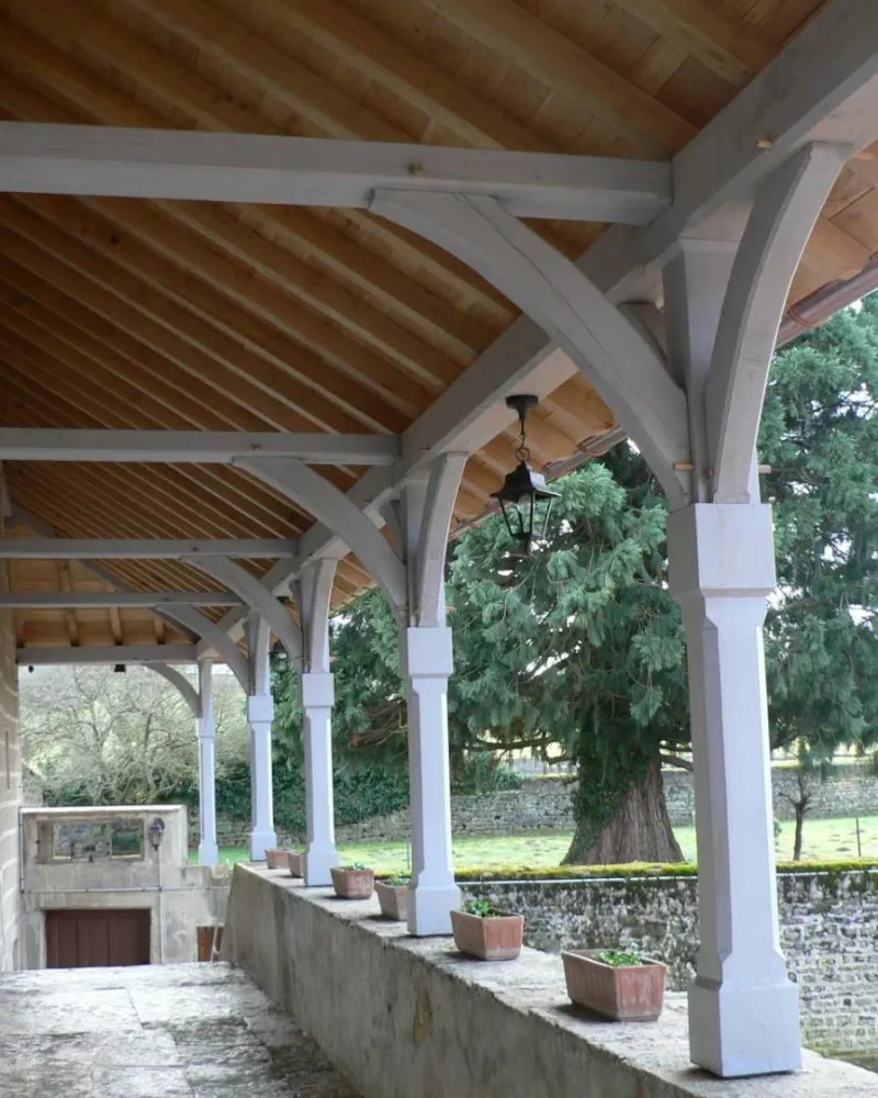 Réalisation de Pascal GRESSARD charpentier Cluny