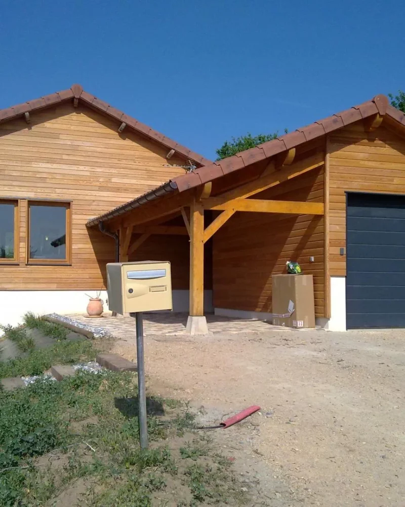 Réalisation de Pascal GRESSARD charpentier Cluny
